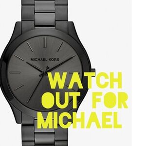 Michael Kors Charcoal Gray Watch
